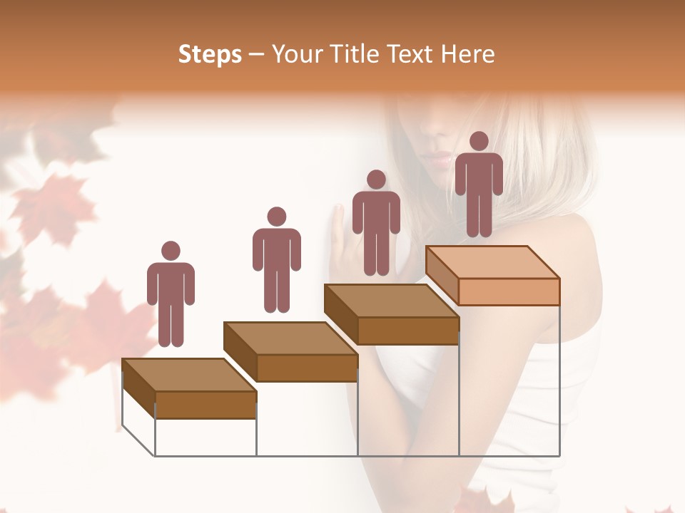 Poster Copy Space Woman PowerPoint Template