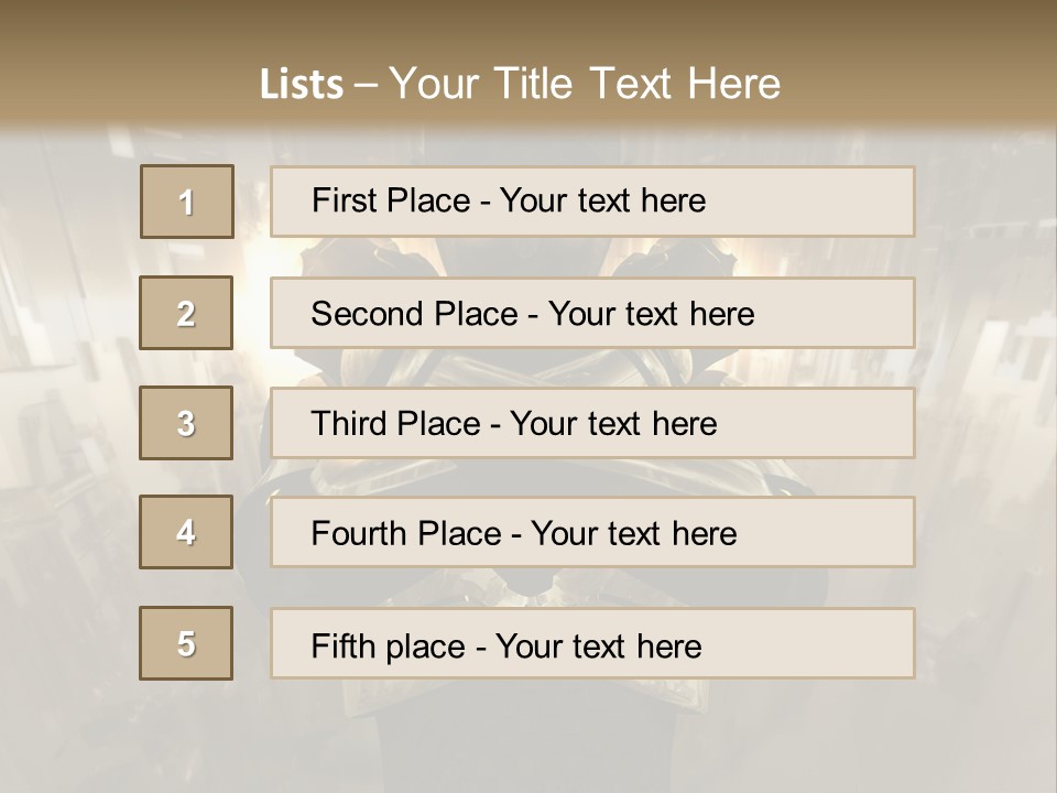 Graphic Machine Render PowerPoint Template