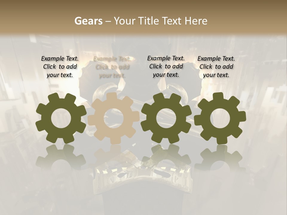 Graphic Machine Render PowerPoint Template