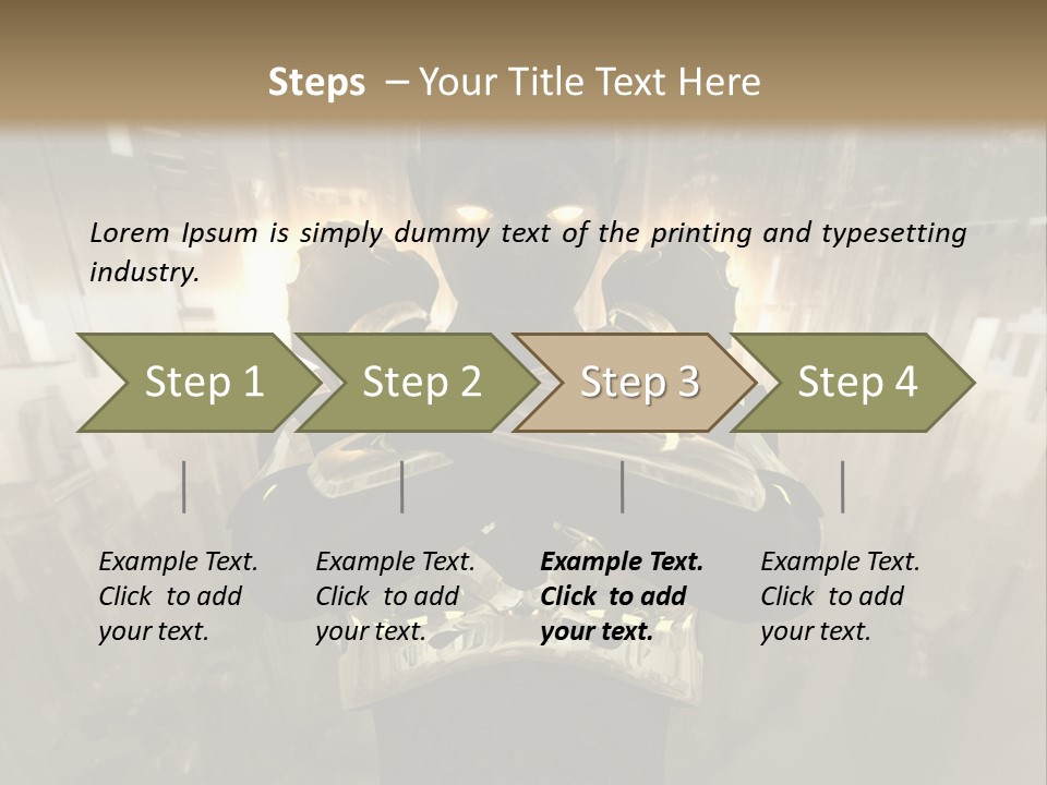 Graphic Machine Render PowerPoint Template
