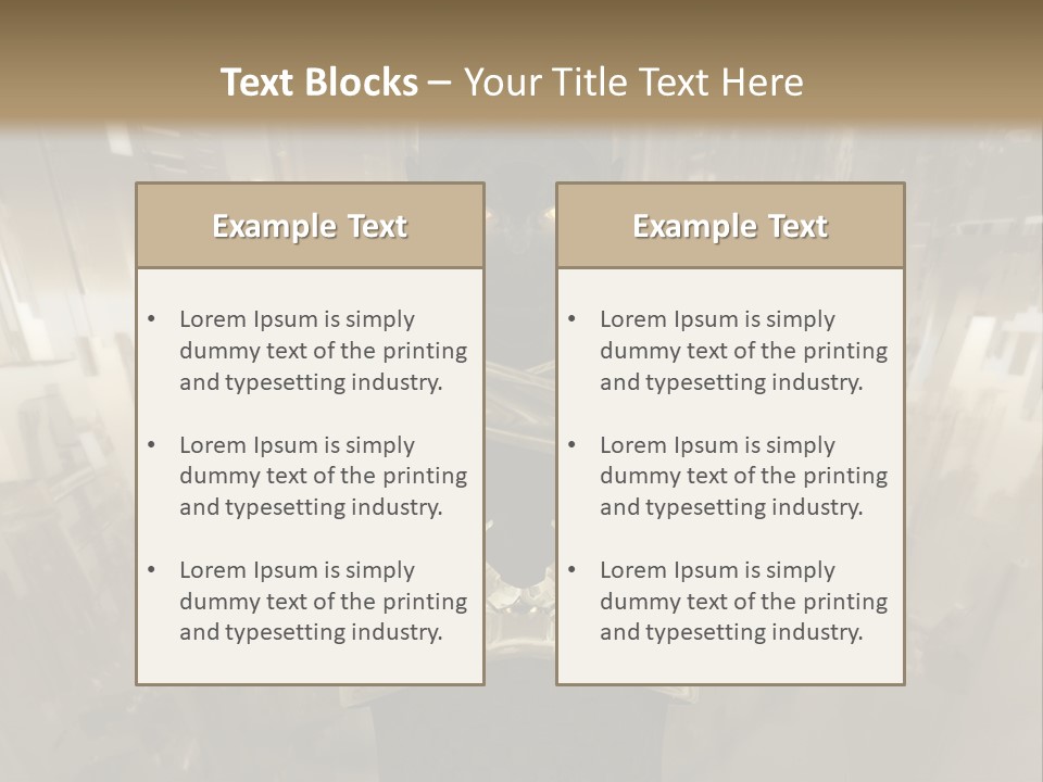 Graphic Machine Render PowerPoint Template