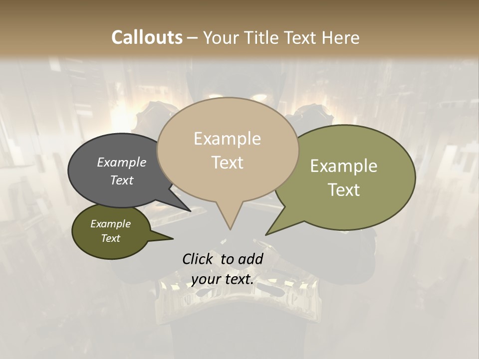 Graphic Machine Render PowerPoint Template