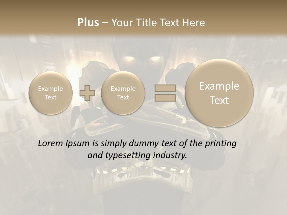 Graphic Machine Render PowerPoint Template