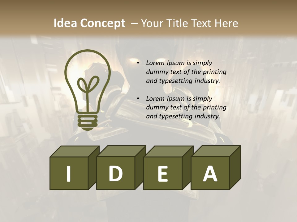 Graphic Machine Render PowerPoint Template