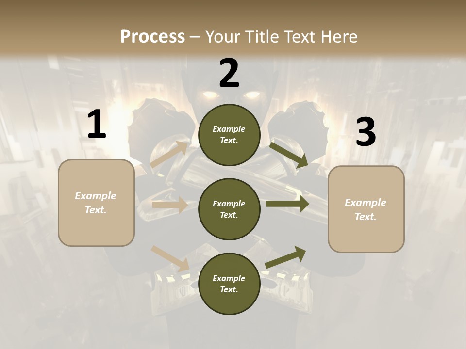 Graphic Machine Render PowerPoint Template