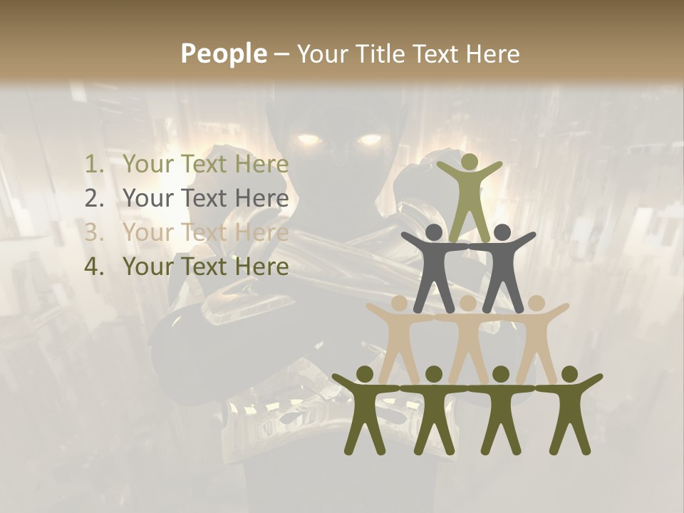 Graphic Machine Render PowerPoint Template