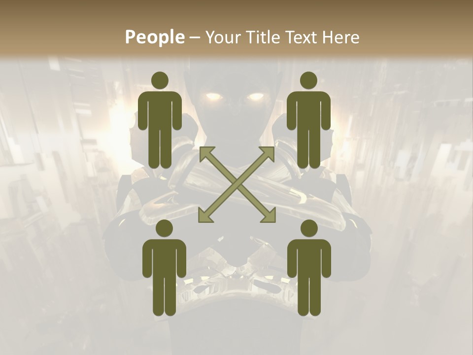 Graphic Machine Render PowerPoint Template