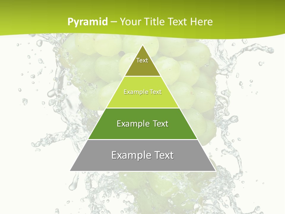 Wave Bunch Fruit PowerPoint Template