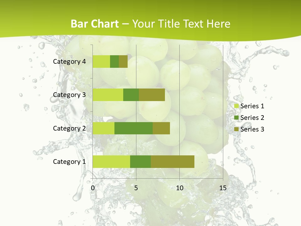Wave Bunch Fruit PowerPoint Template