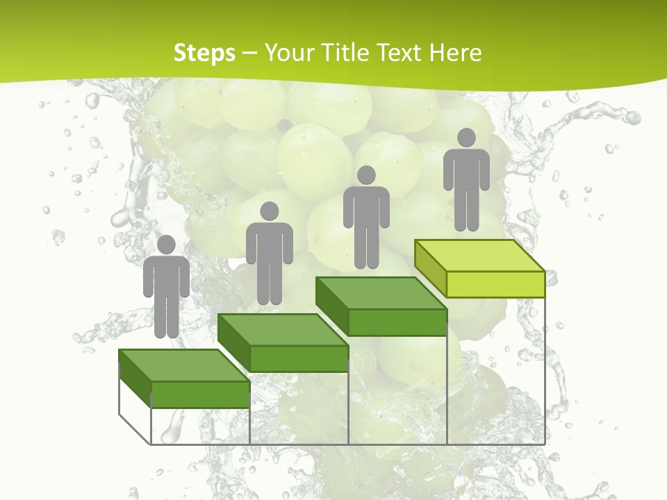 Wave Bunch Fruit PowerPoint Template