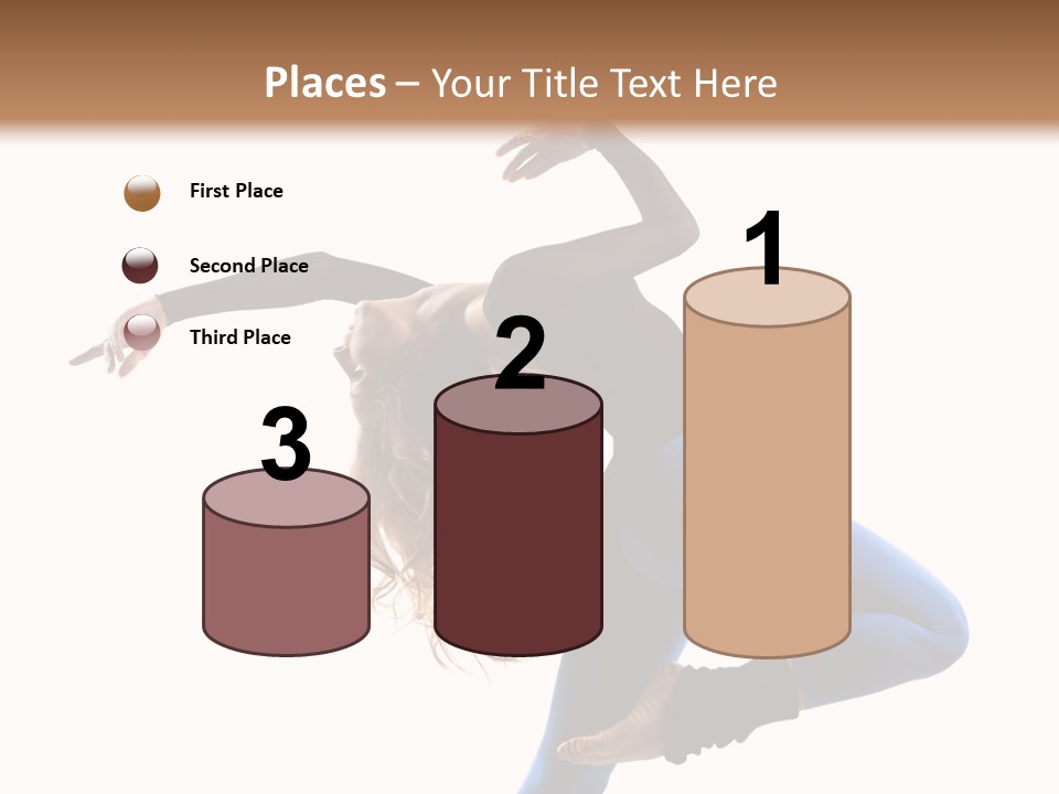 Cool Jump Flexibility PowerPoint Template