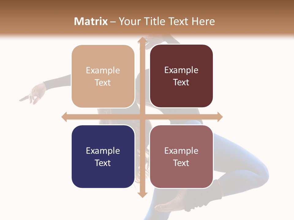 Cool Jump Flexibility PowerPoint Template