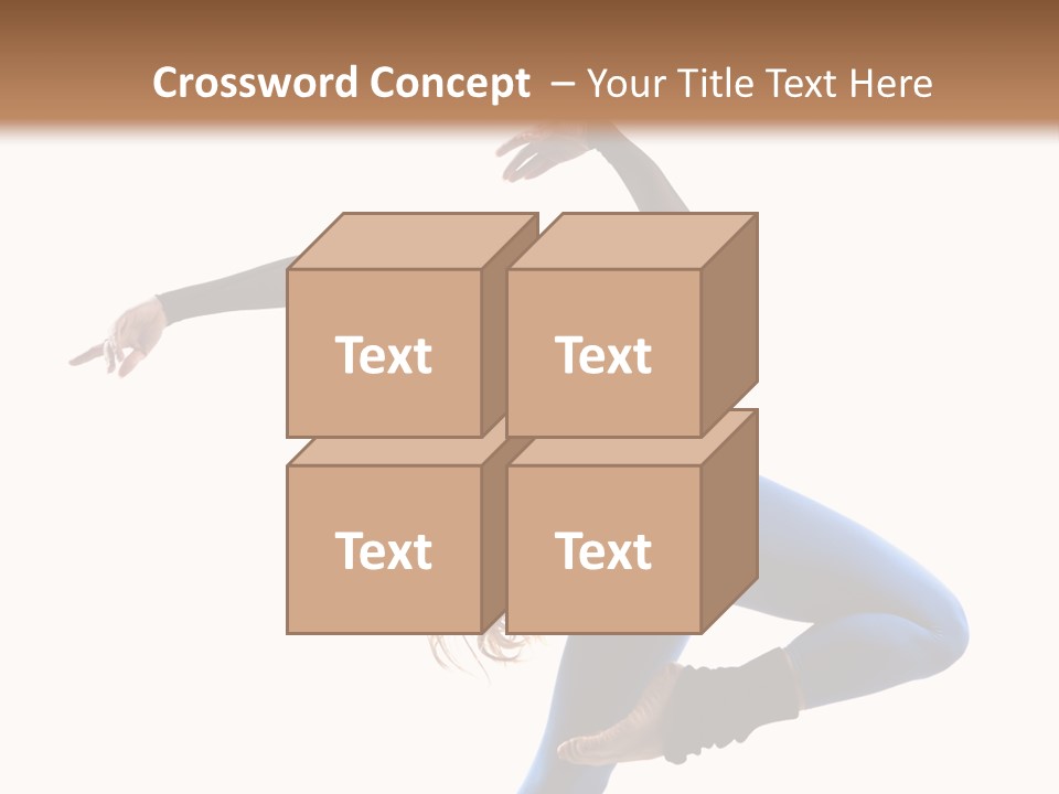Cool Jump Flexibility PowerPoint Template