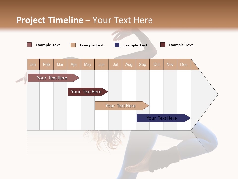 Cool Jump Flexibility PowerPoint Template
