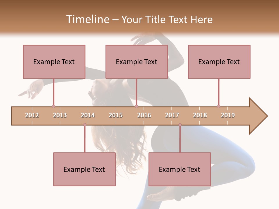 Cool Jump Flexibility PowerPoint Template