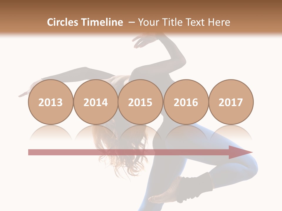 Cool Jump Flexibility PowerPoint Template