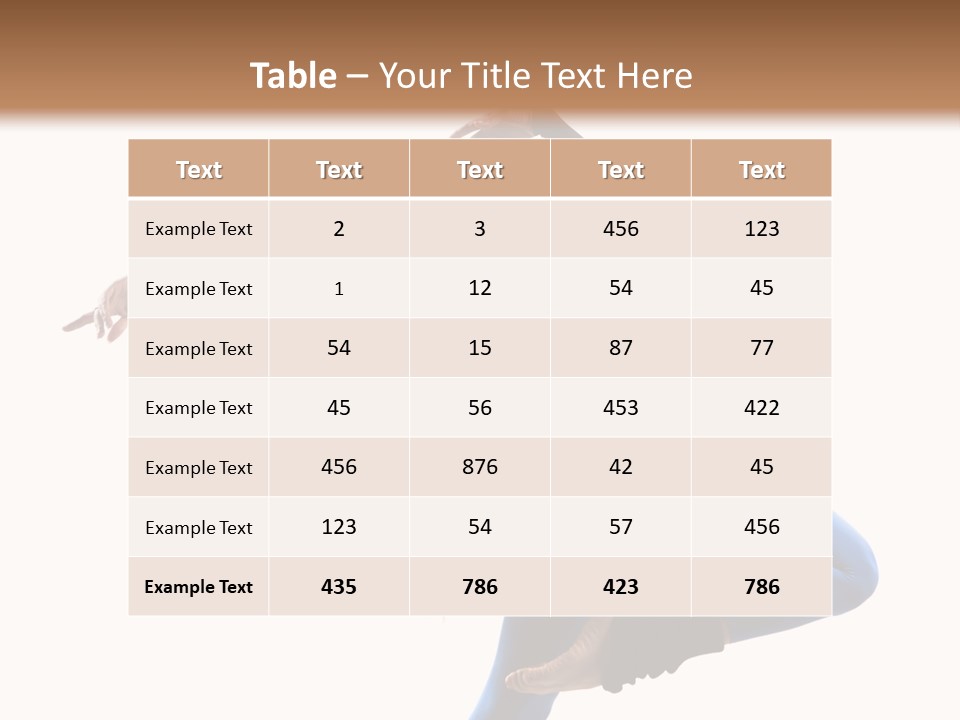 Cool Jump Flexibility PowerPoint Template