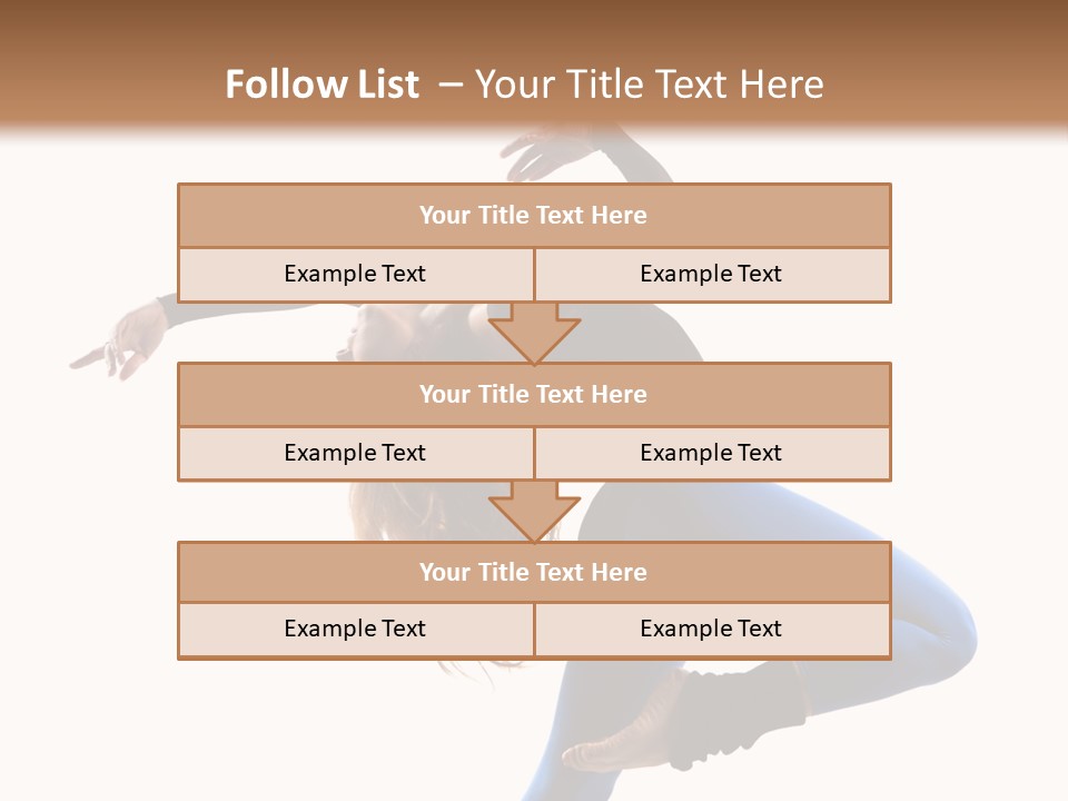 Cool Jump Flexibility PowerPoint Template