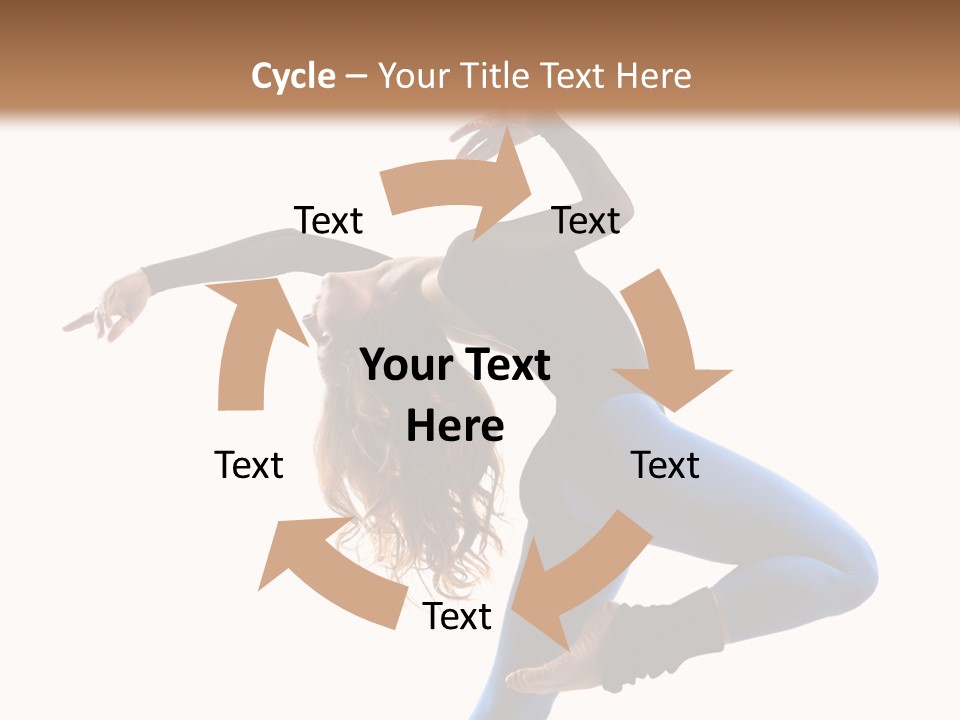 Cool Jump Flexibility PowerPoint Template