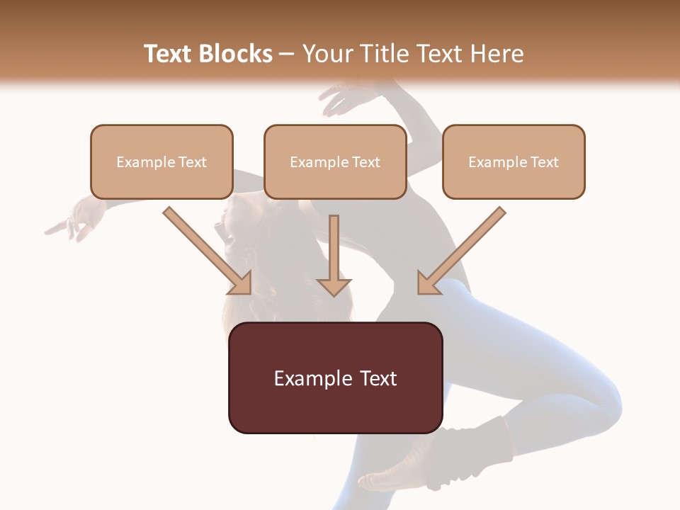 Cool Jump Flexibility PowerPoint Template