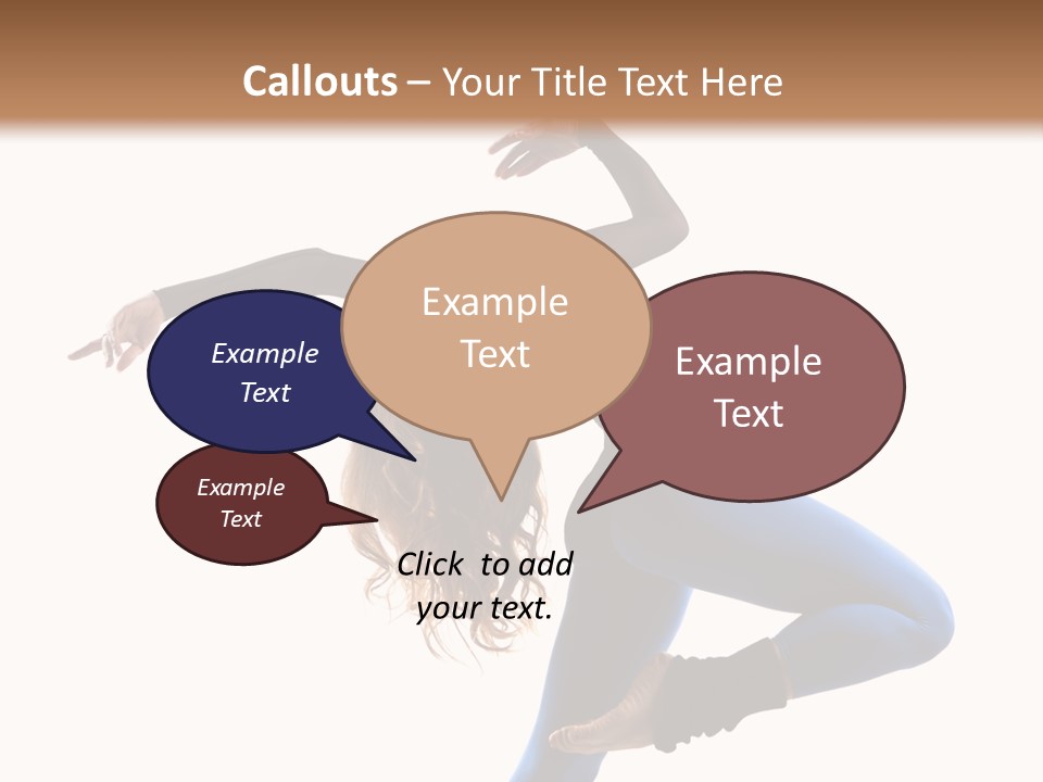 Cool Jump Flexibility PowerPoint Template