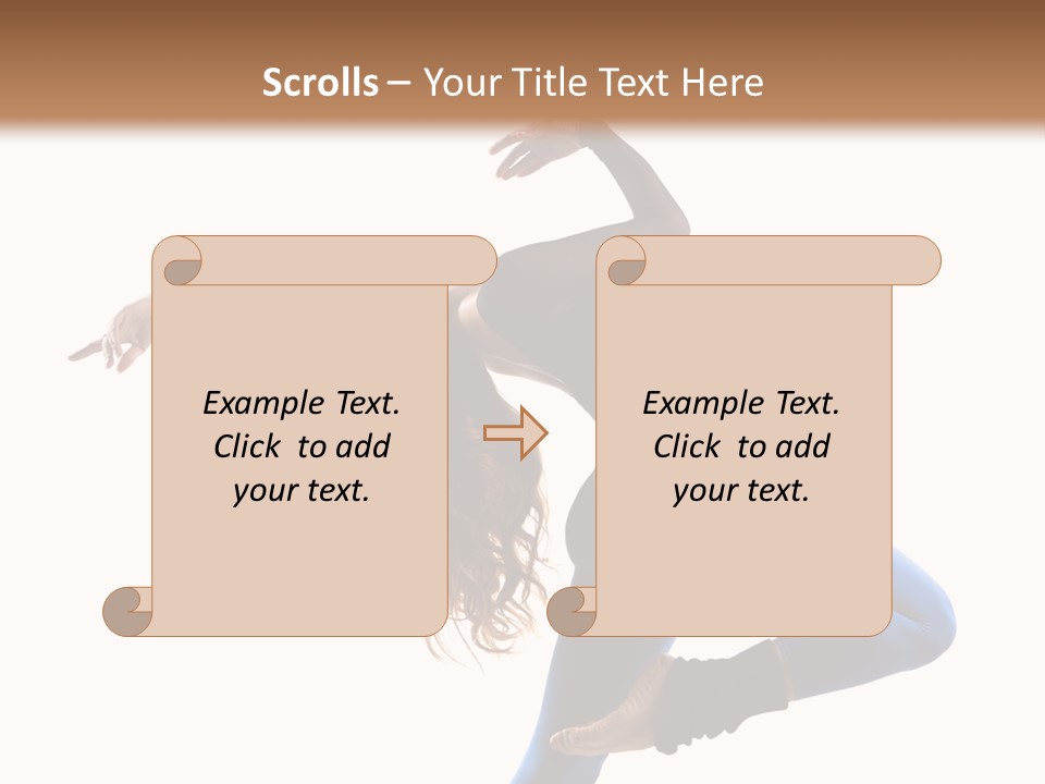Cool Jump Flexibility PowerPoint Template