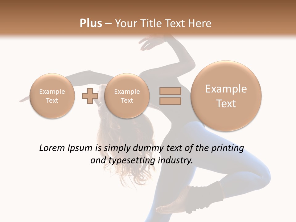 Cool Jump Flexibility PowerPoint Template