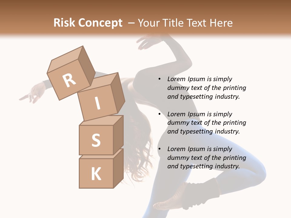 Cool Jump Flexibility PowerPoint Template