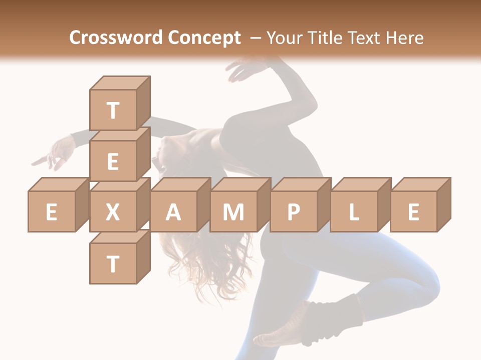 Cool Jump Flexibility PowerPoint Template