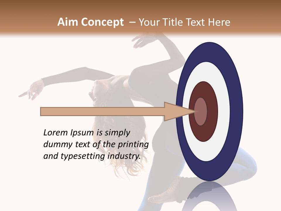 Cool Jump Flexibility PowerPoint Template