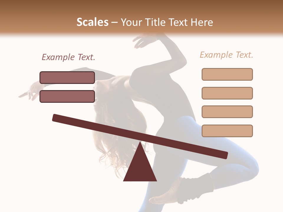 Cool Jump Flexibility PowerPoint Template