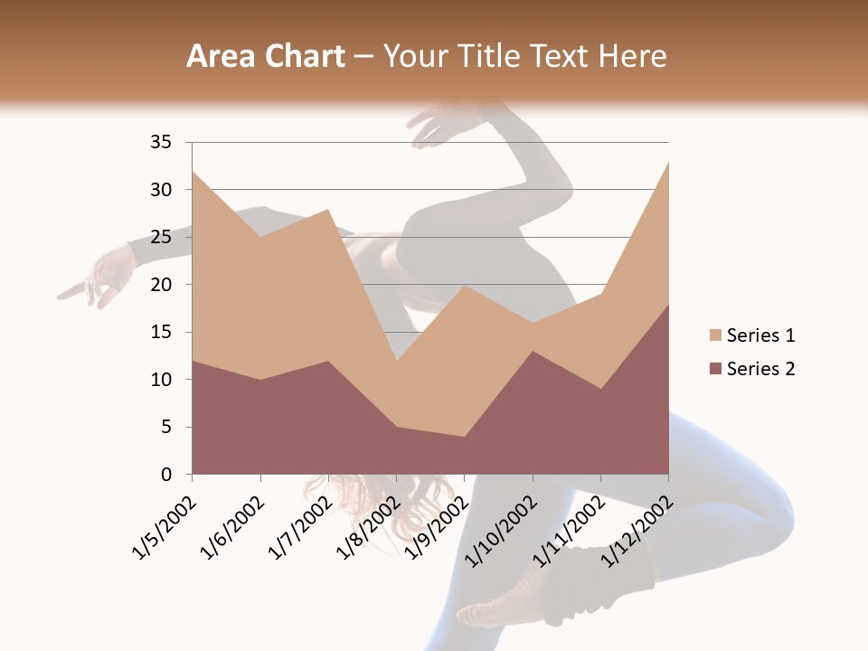 Cool Jump Flexibility PowerPoint Template