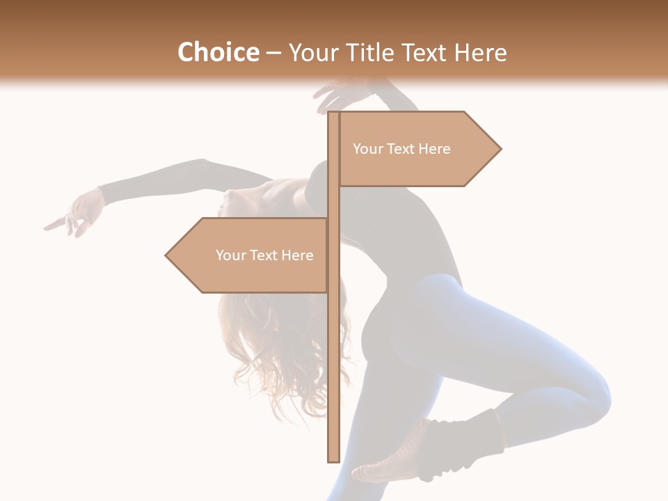 Cool Jump Flexibility PowerPoint Template