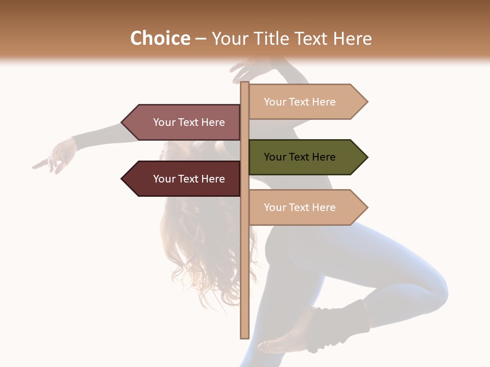 Cool Jump Flexibility PowerPoint Template