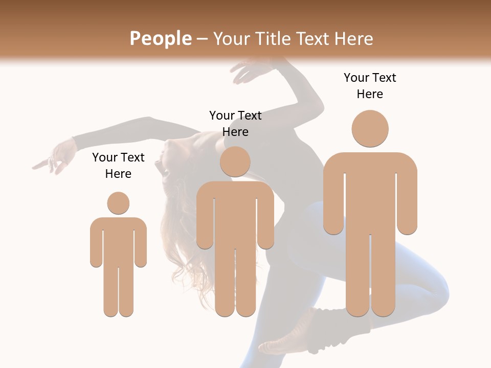 Cool Jump Flexibility PowerPoint Template