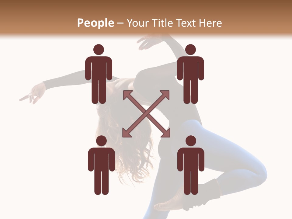 Cool Jump Flexibility PowerPoint Template