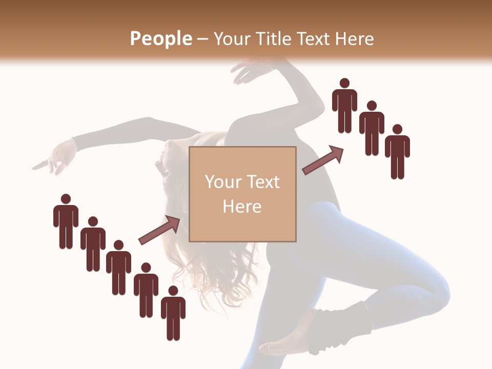 Cool Jump Flexibility PowerPoint Template