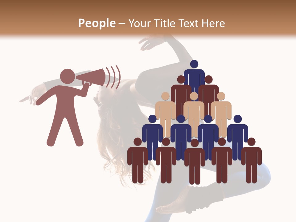 Cool Jump Flexibility PowerPoint Template