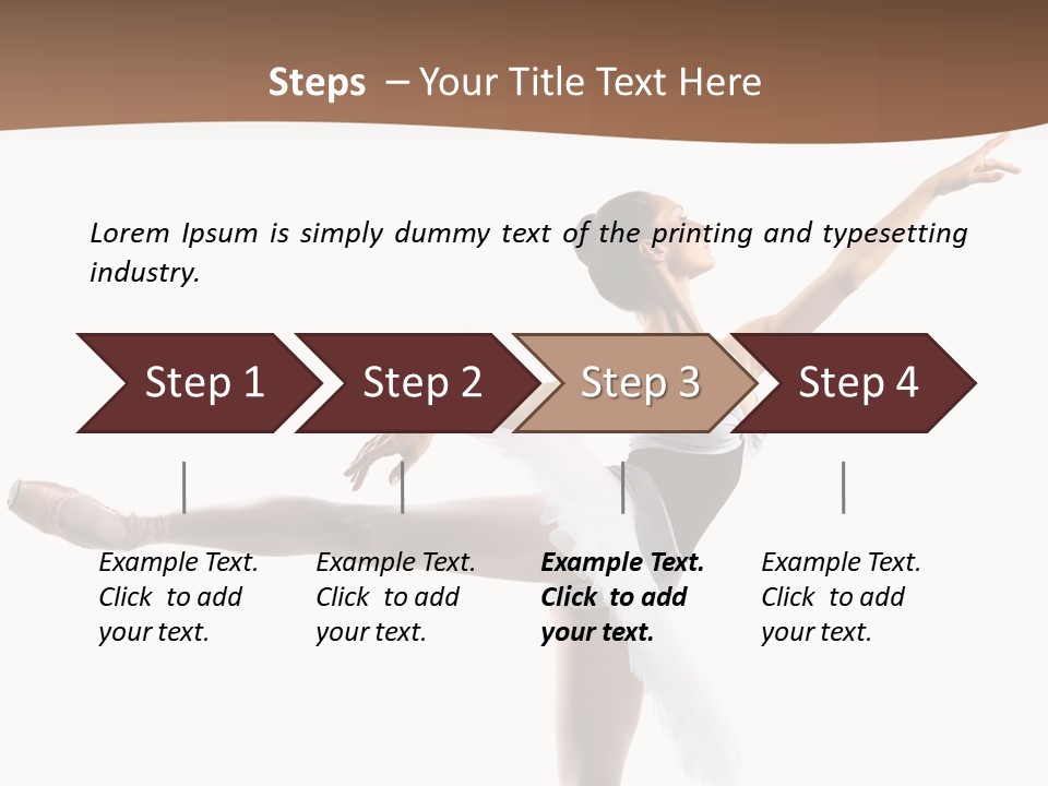 Moving Active Behavior PowerPoint Template