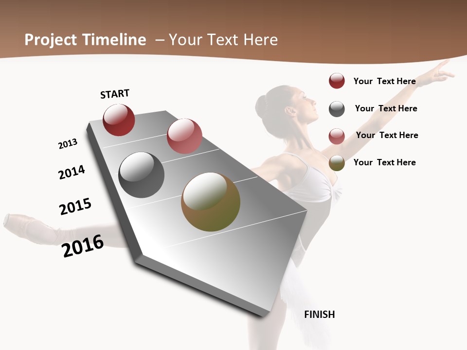 Moving Active Behavior PowerPoint Template
