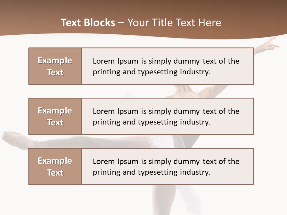 Moving Active Behavior PowerPoint Template