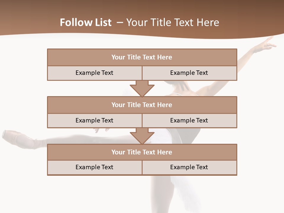 Moving Active Behavior PowerPoint Template