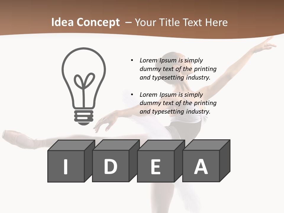 Moving Active Behavior PowerPoint Template