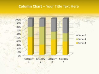 Liquid Yellow Cool PowerPoint Template