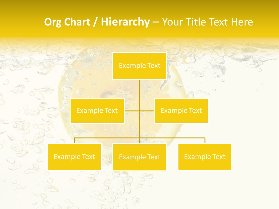 Liquid Yellow Cool PowerPoint Template