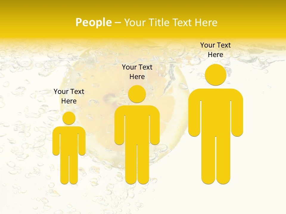 Liquid Yellow Cool PowerPoint Template