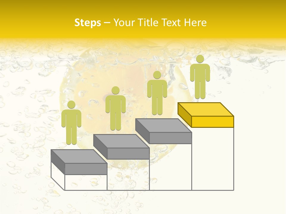 Liquid Yellow Cool PowerPoint Template