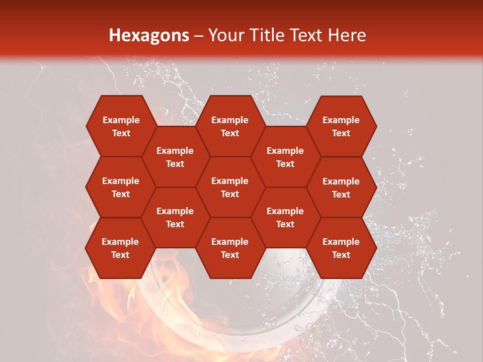 Lightining Speaker Sound PowerPoint Template