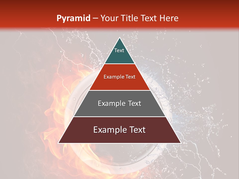 Lightining Speaker Sound PowerPoint Template