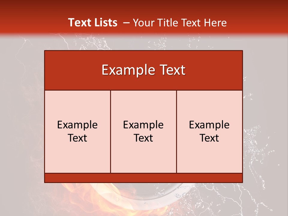 Lightining Speaker Sound PowerPoint Template
